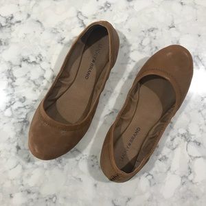 Lucky Brand leather ballet flats